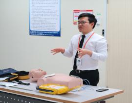첨단기술정보검색 및 저출력 심장충격기 사용방법 교육(대전) 관련사진 9 보기